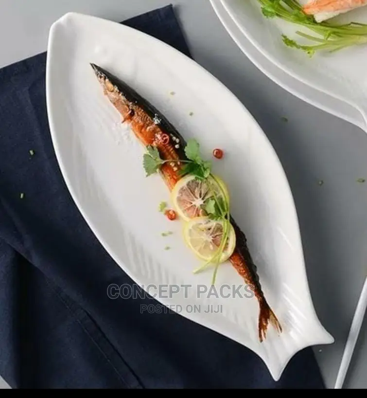 6pcs Melamine Fish Plate.