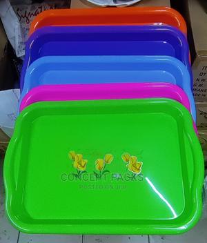 5pcs Plastic Serving Tray - thumbnail 2