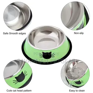 Kittypro Cat Food and Water Bowl
