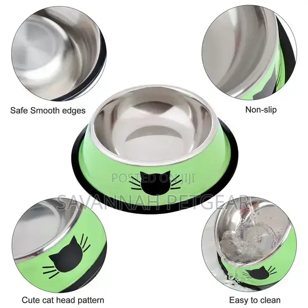 Kittypro Cat Food and Water Bowl