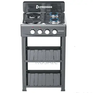 Premier 2 Gas and 2 Electric Burner With Compartments