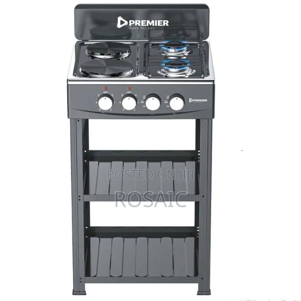 Premier 2 Gas and 2 Electric Burner With Compartments