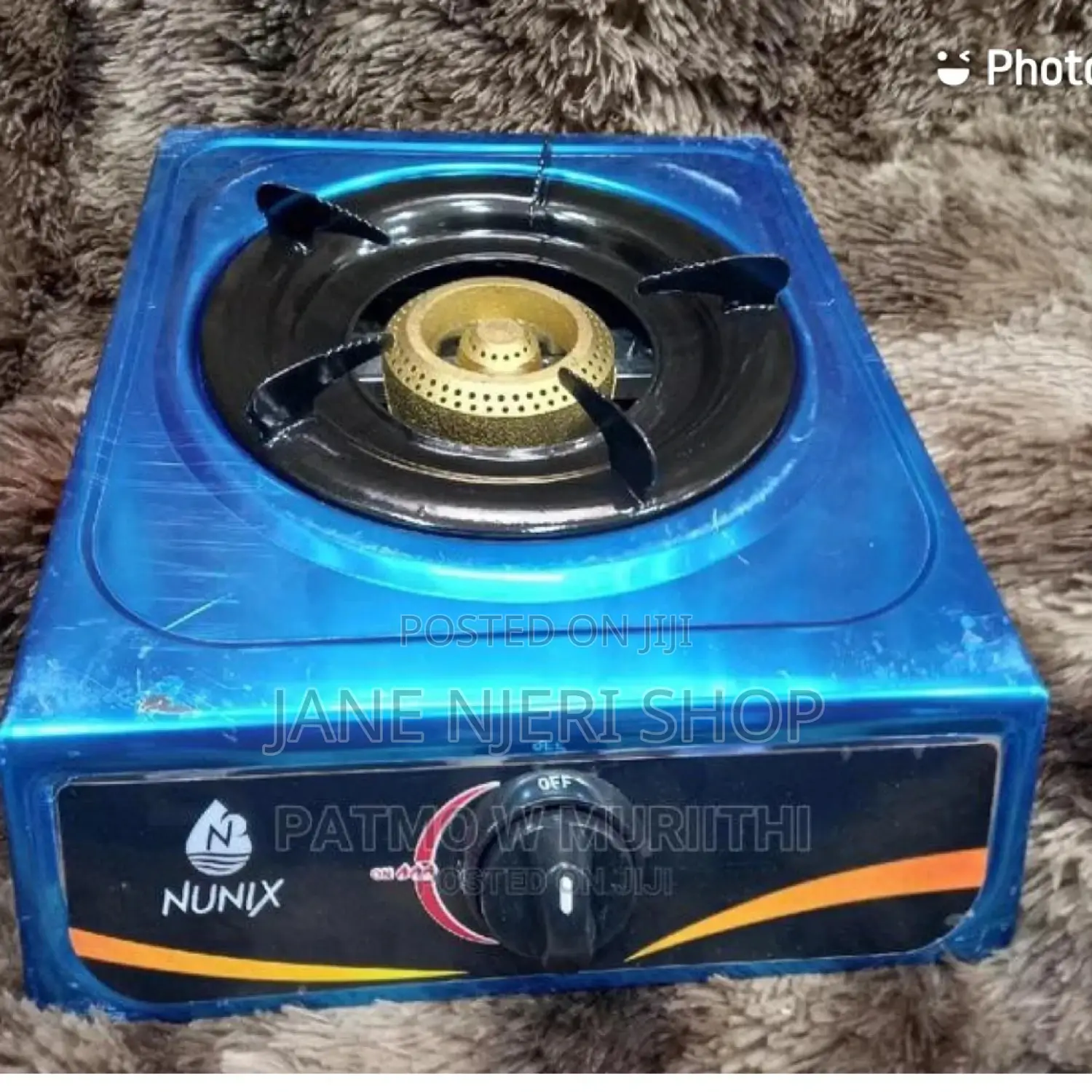 One Burner Metallic