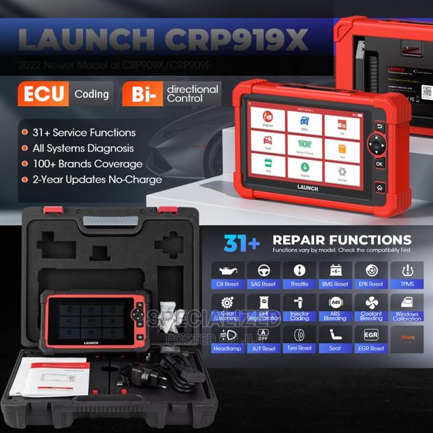 Launch X431 Crp-919 Advanced OBD-II Car Diagnosis Machine - main view