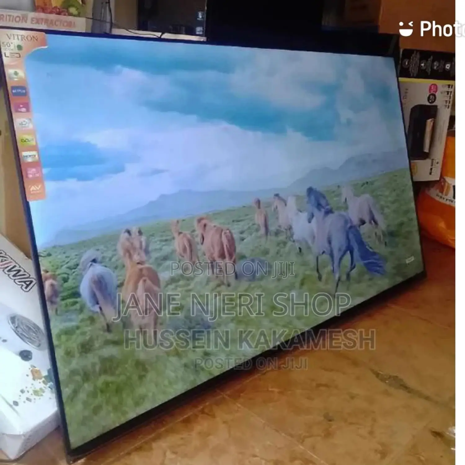 Vitron 50 Inches Smart Android Tv With Bluetooth