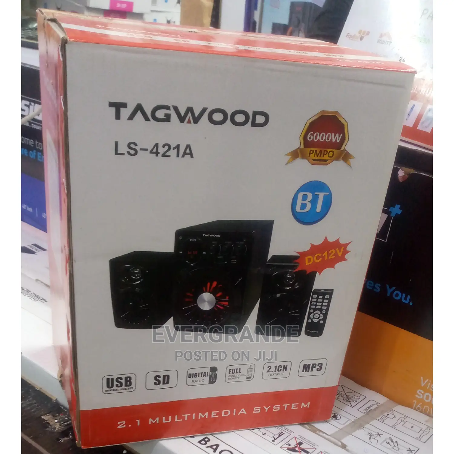 Unique Tagwood 2 in 1 Speakers