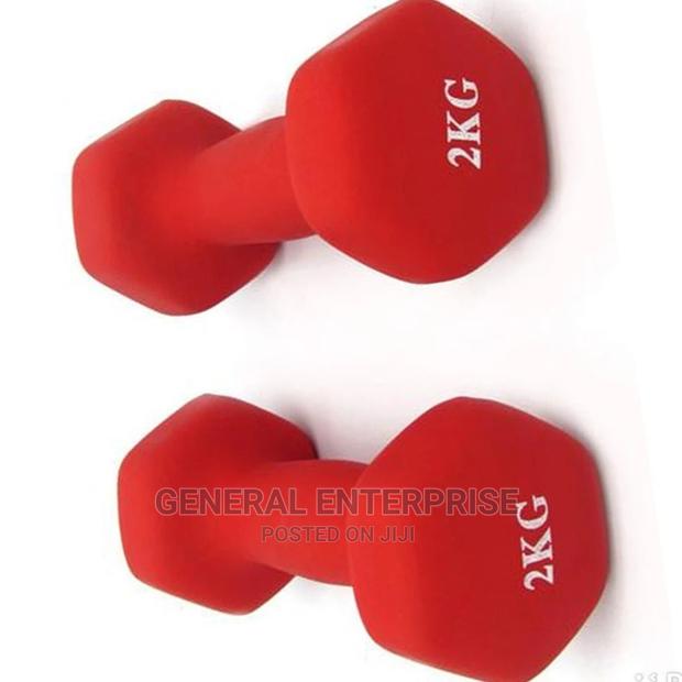 Neoprene 2kg Dumbbell - main view