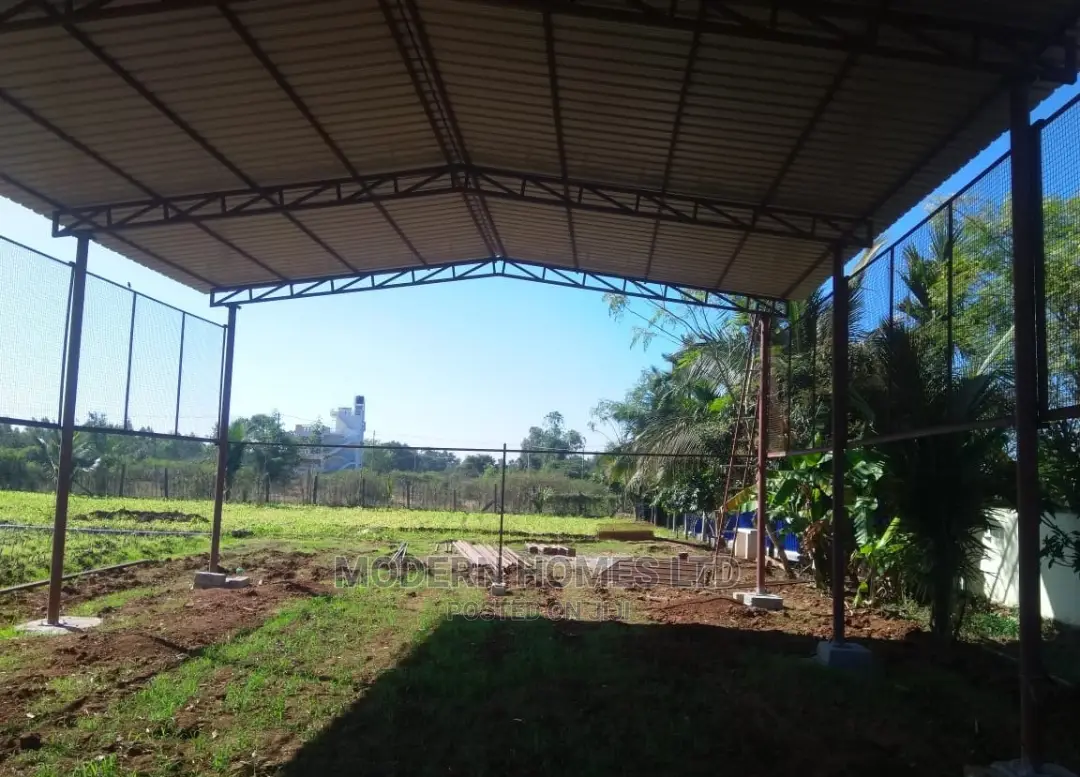 Steel Elevated Goat Farm Shed, for House
