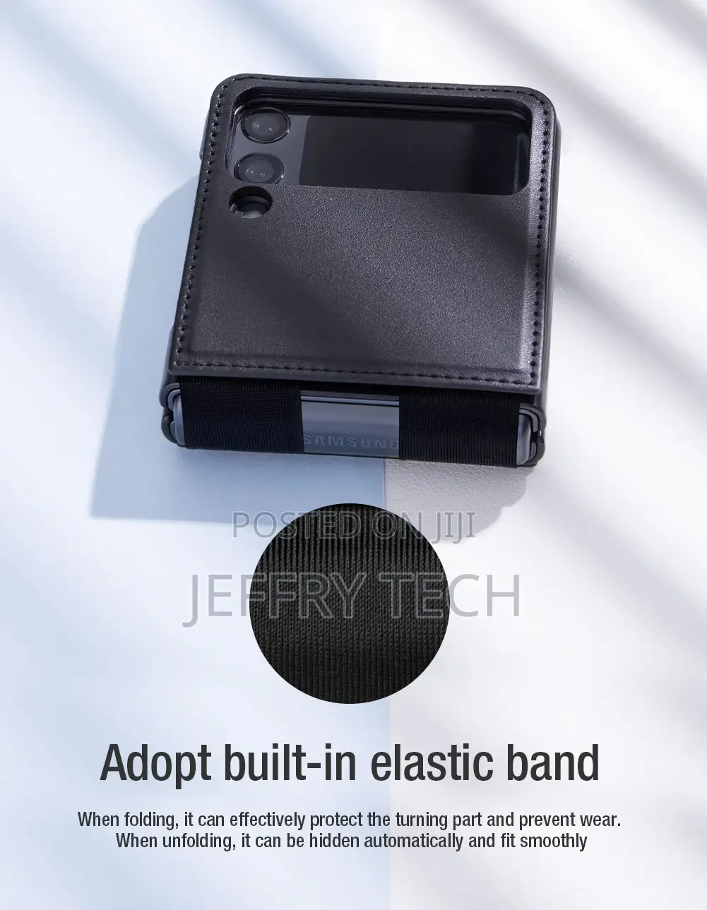 Case for Samsung Galaxy Z Flip 3 NILLKIN Qin Series Classic