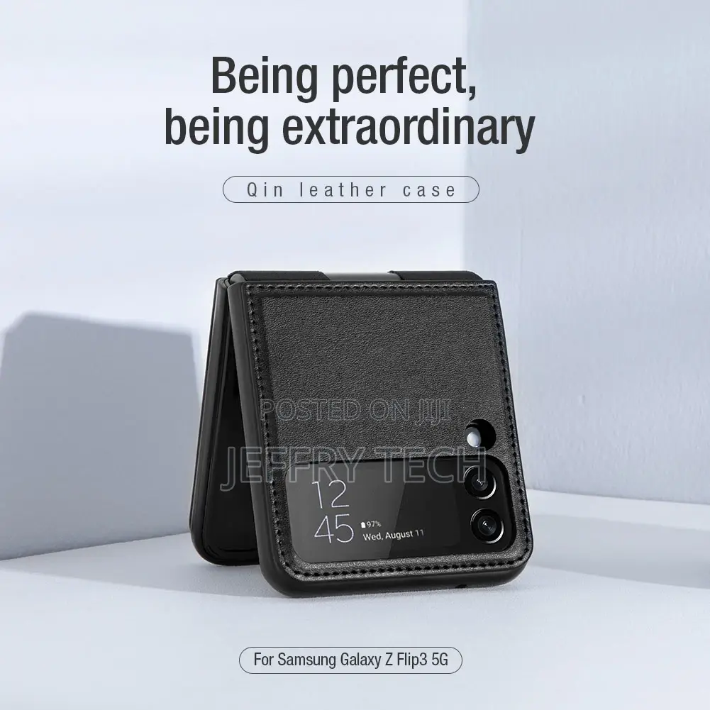 Case for Samsung Galaxy Z Flip 3 NILLKIN Qin Series Classic