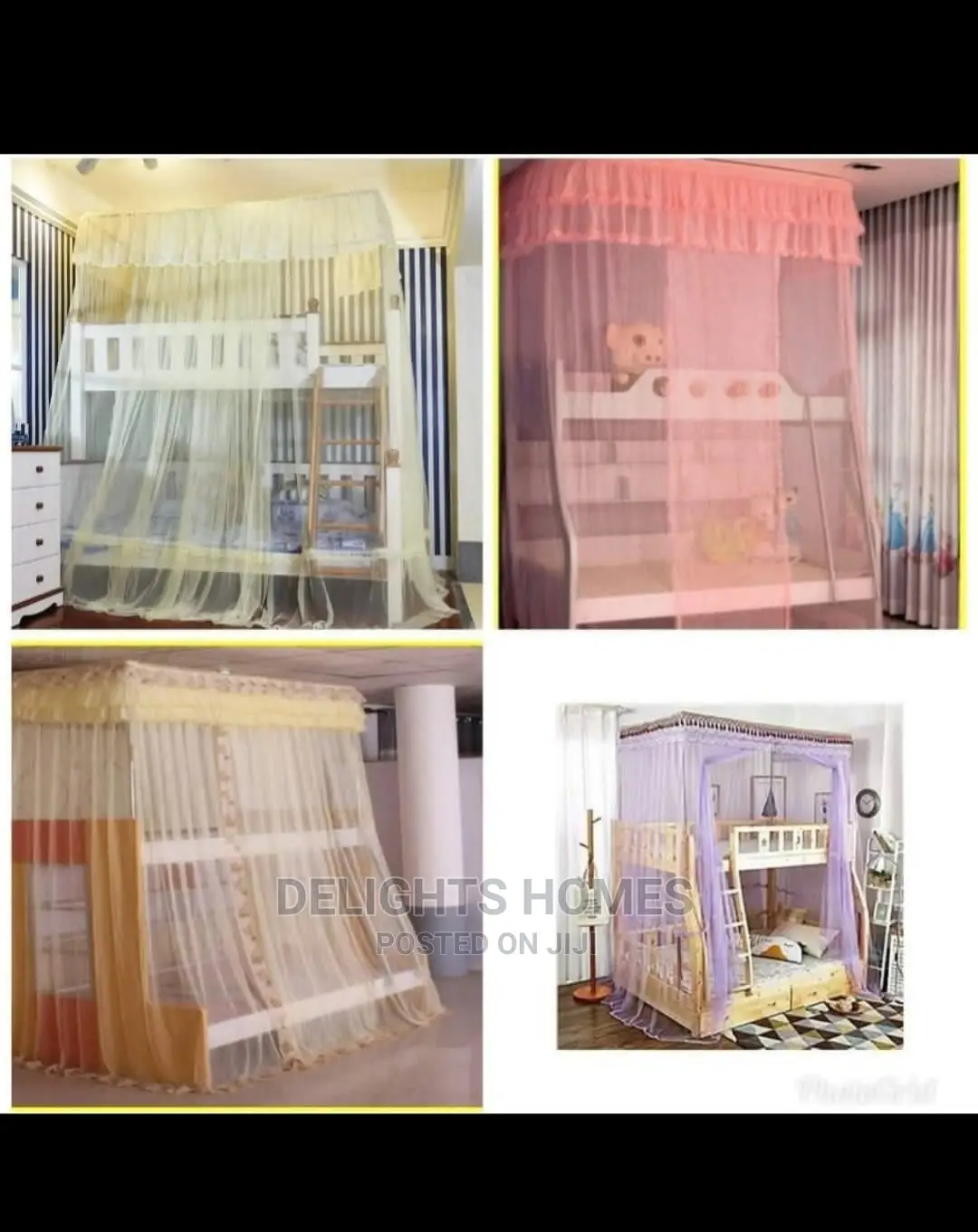 Double Decker Mosquito Nets