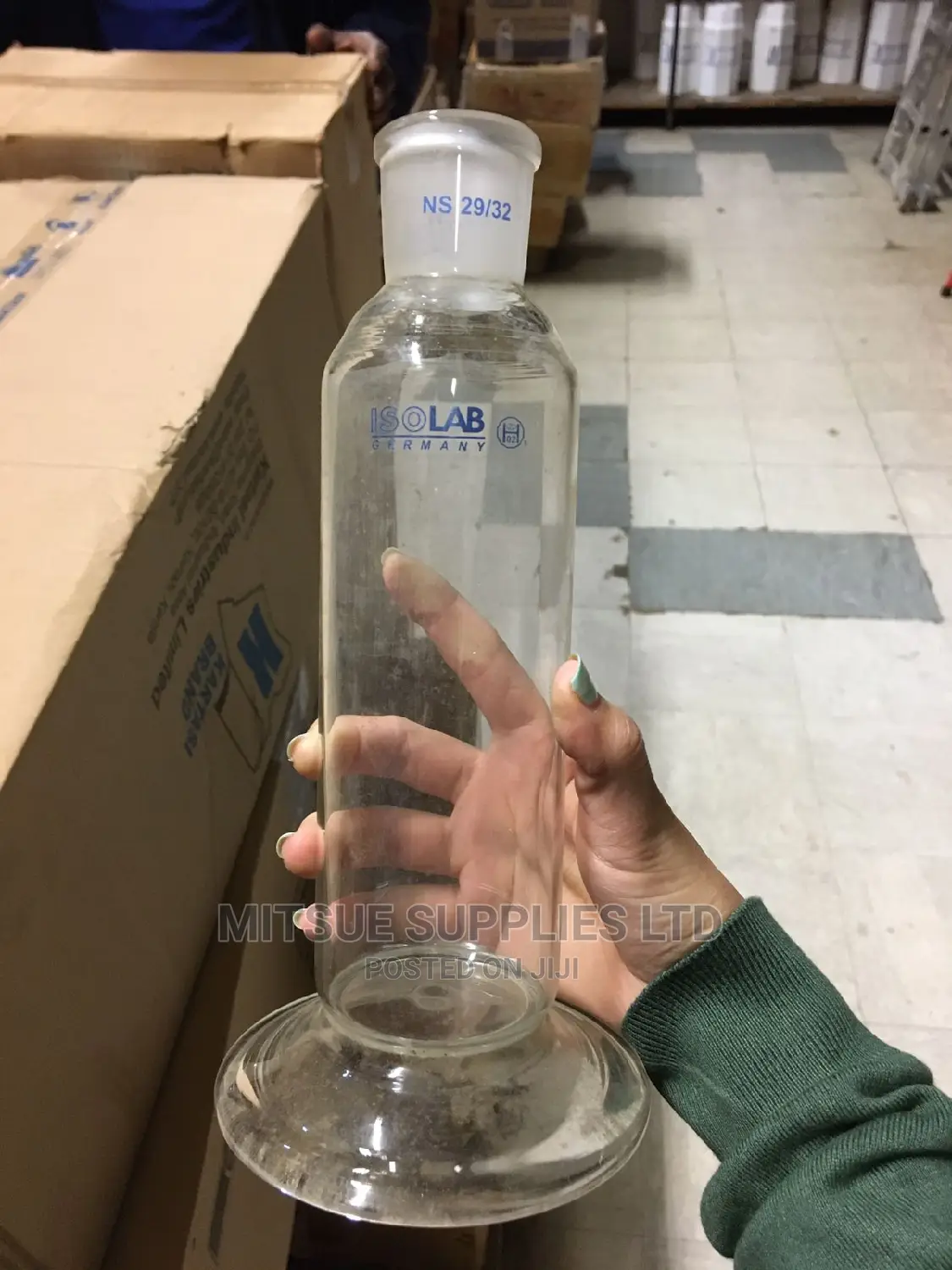 Gas Wash Bottle All Glass 50ml