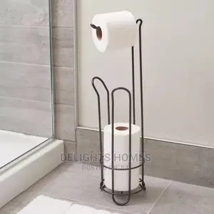 Metallic Standing Tissue Holder
