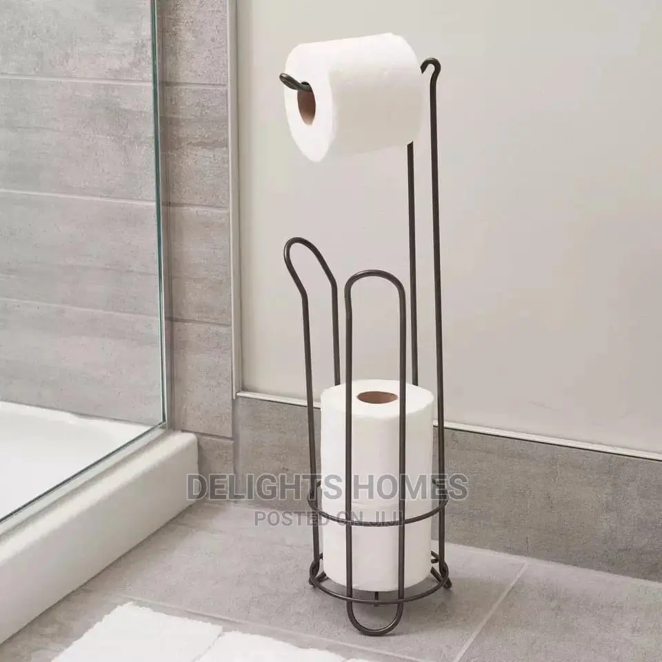 Metallic Standing Tissue Holder