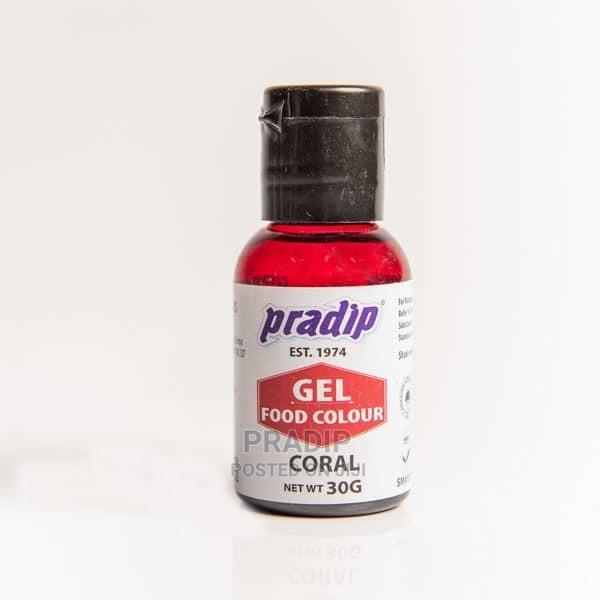 Coral Gel Food Color - 30 Grams