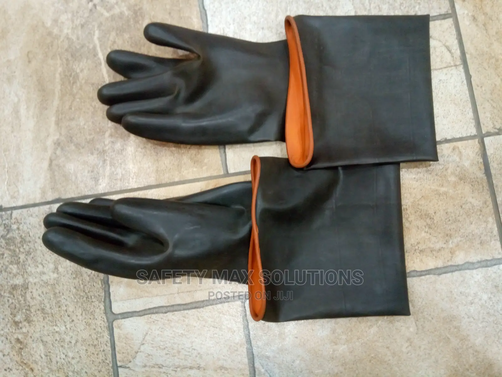 Safety Sun Rubber Gloves Chemical Gloves