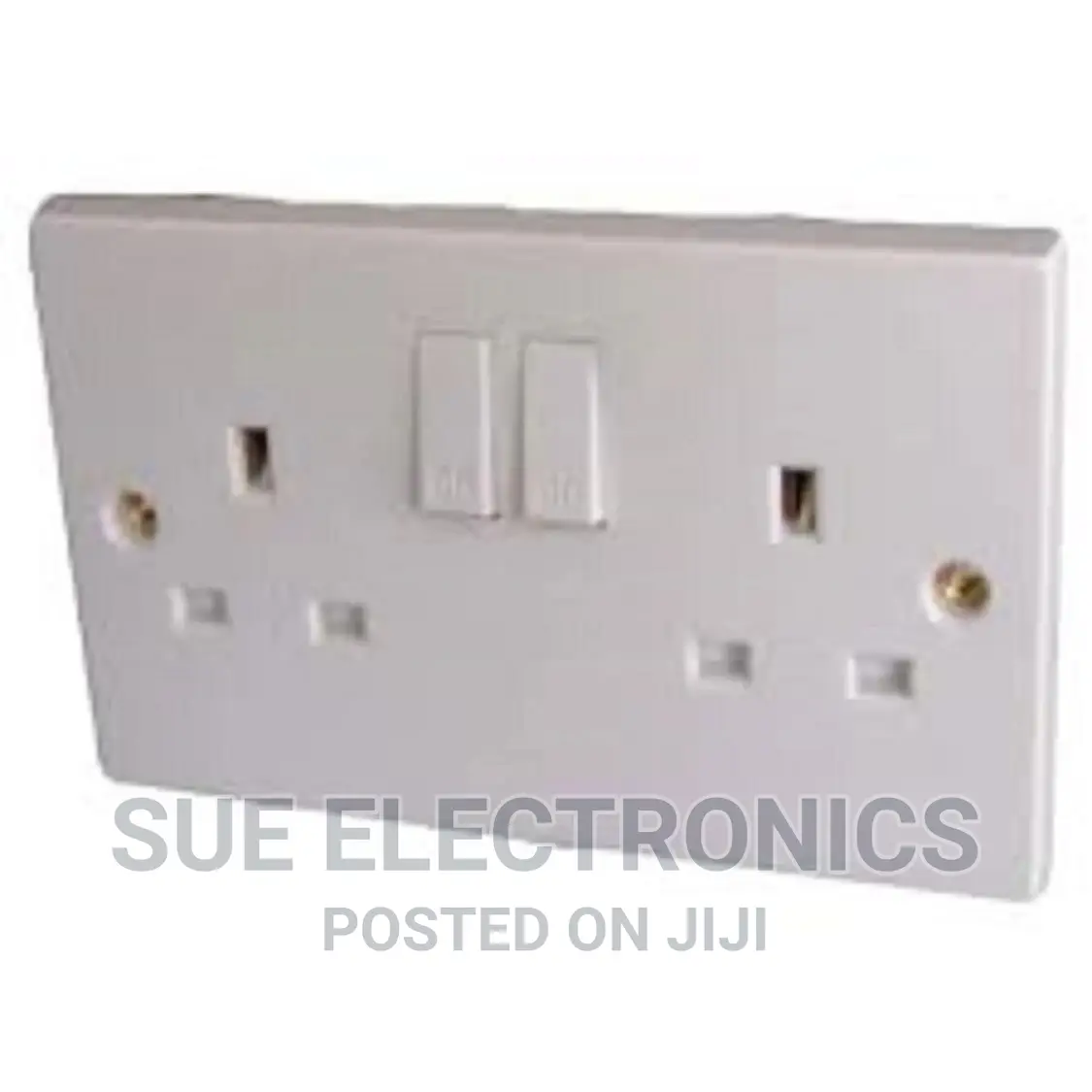 Switch Socket 2 Gang Double Pole in Nairobi Central Accessories