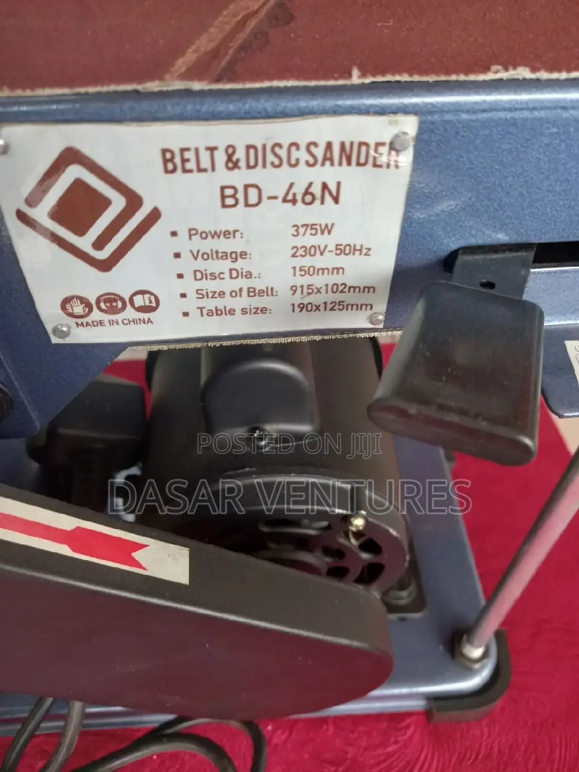 Belt Sander Machine