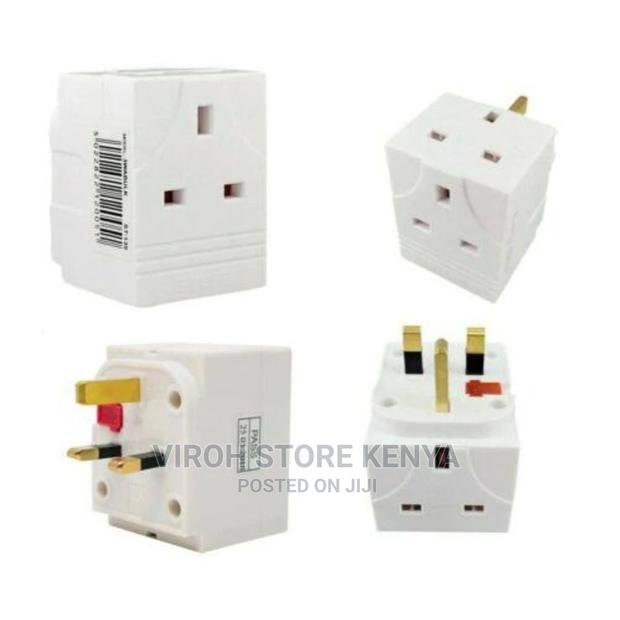 Original UK Heavy-Duty Multiplug Adapter