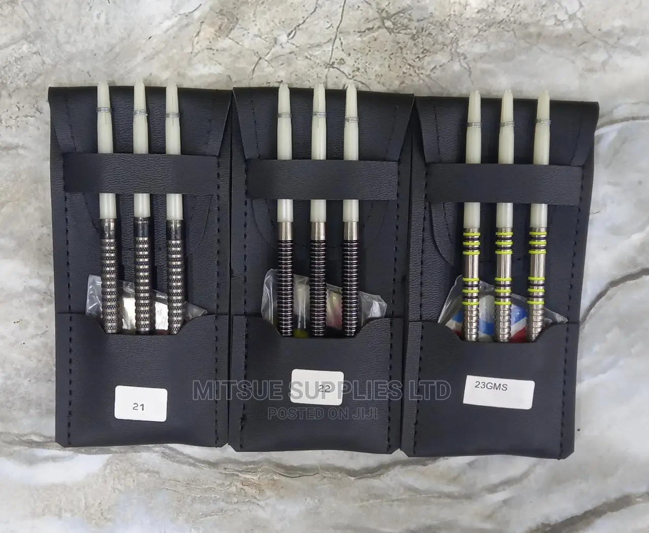Tungsten Darts Complete With Flights in a Wallet Pro Set