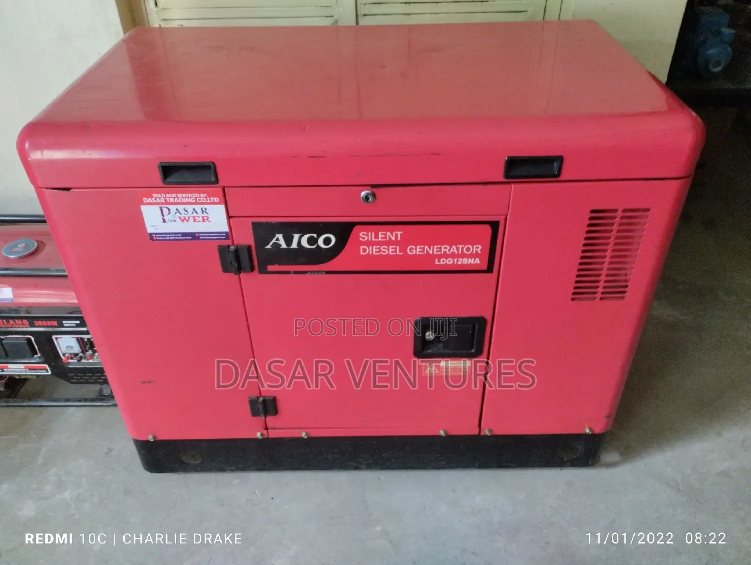 Aico Generator 10kva for Hire