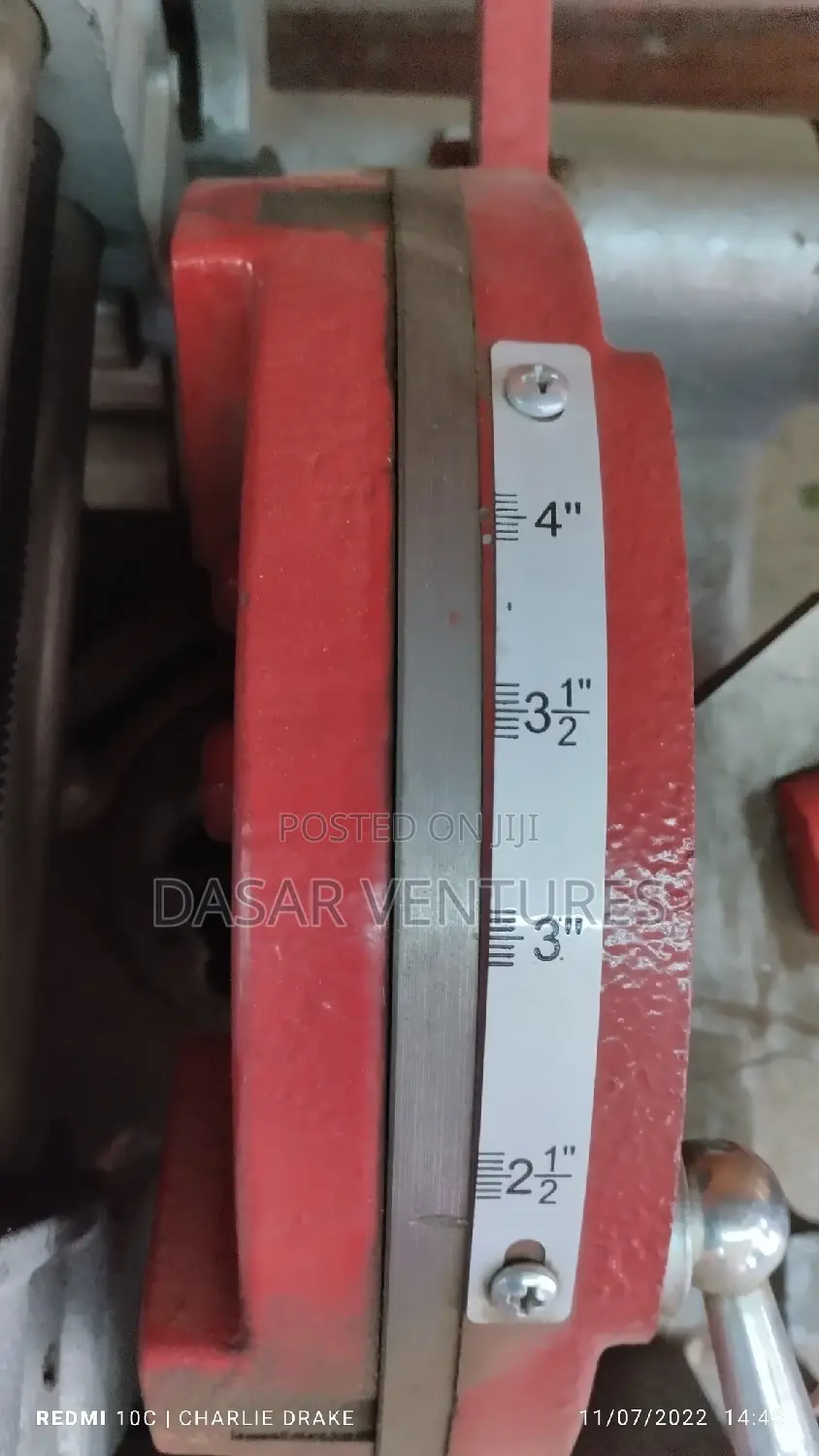 Pipe Threading Machine 1⁄2" - 4"