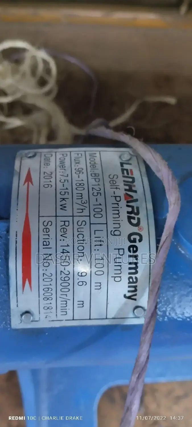 Water Pump Jd 30hp