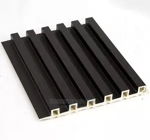 Grey Wpc Fluted Panel