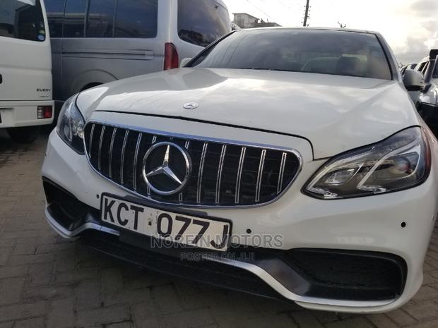 Mercedes-Benz E250 2013 White - thumbnail 2