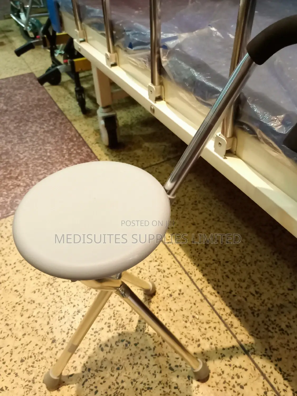 Walking Stick With Resting Seat