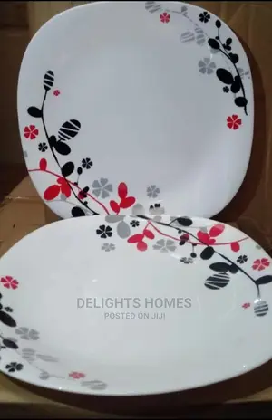 Set of 6 Quadra Plates