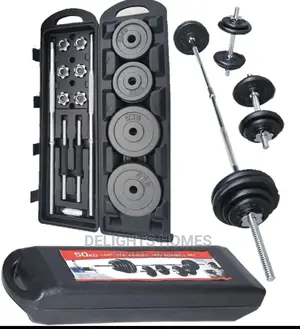 50kg Barbell and Dumbbell Set*