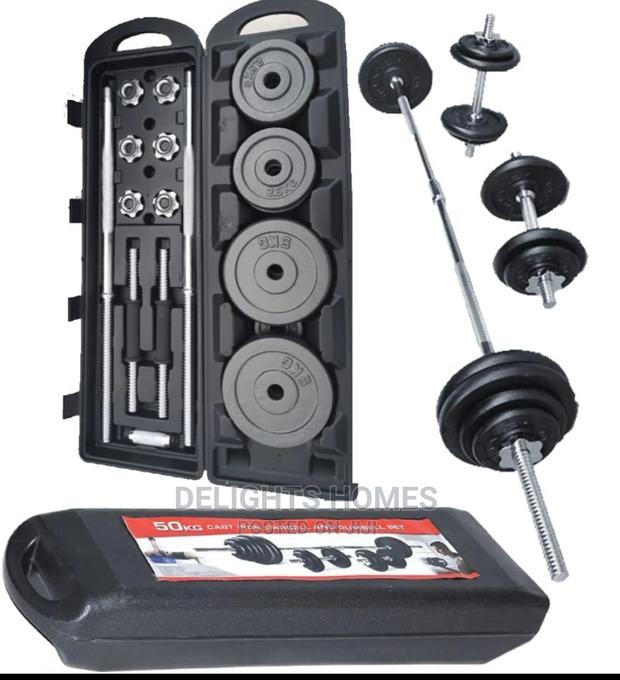 50kg Barbell and Dumbbell Set*