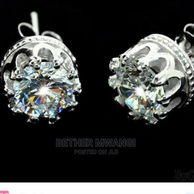 Pure 925 Silver Earrings in Kenya - main view