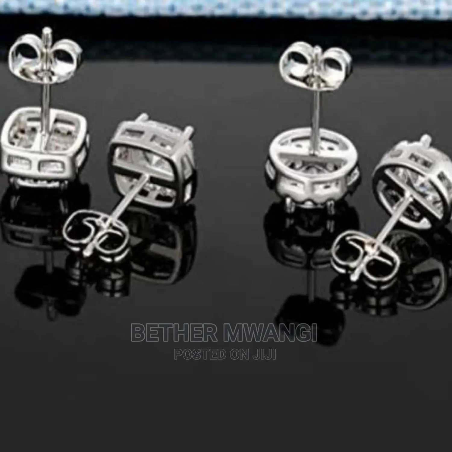 Pure 925 Silver Earrings in Kenya
