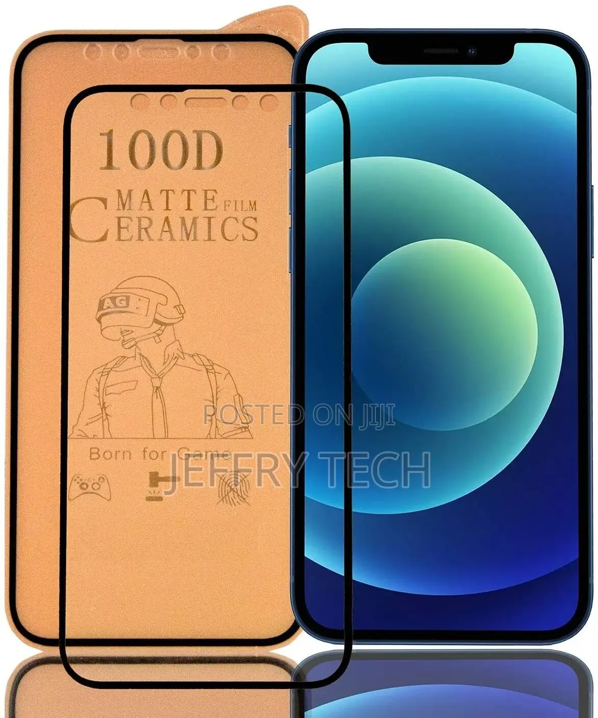 Matte Full Screen iPhone 12 Pro,13pro Anti-Glare Ceramics Fi