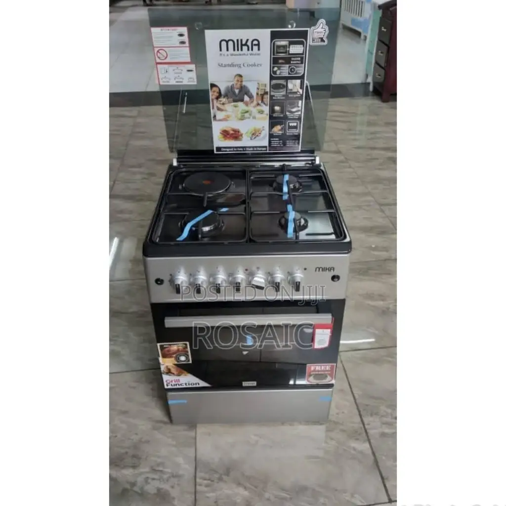 Mika 3 Gas+1 Electric Cooker