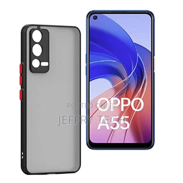 Smoke Mobile Cover for Oppo A55 Camera Protection Phone Cas