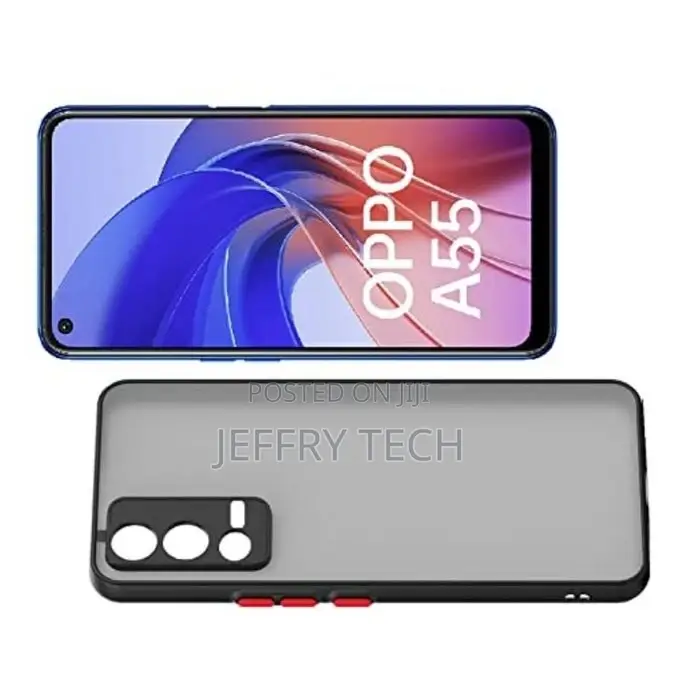 Smoke Mobile Cover for Oppo A55 Camera Protection Phone Cas