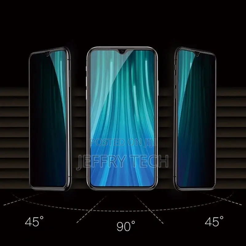 Redmi 8 8A 9 9A 9C 9T 10 Anti Spy Tempered Xiaomi Privacy Sc