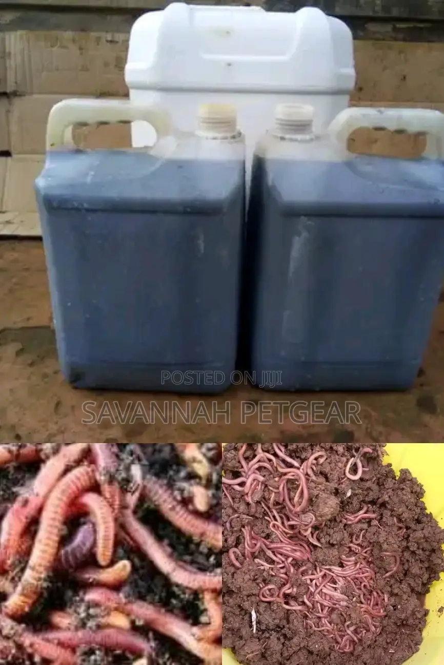 Vermiliquid Earthworm Liquid Fertilizer Nutrients - 1L