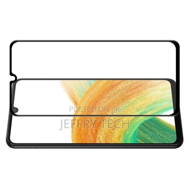 Samsung GALAXY A33 5G Full Glue Tempered 9D Screen Guard - thumbnail 3