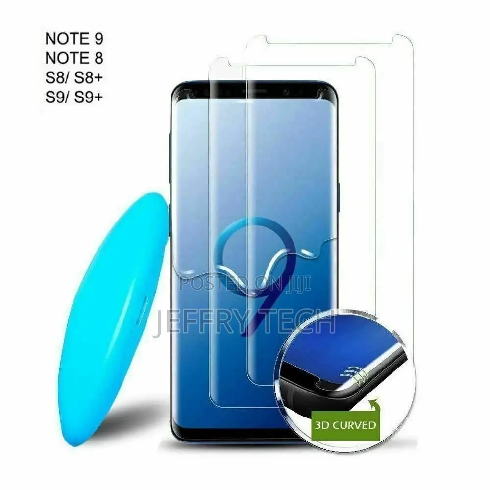 Samsung S7edge S8 S9 S10+ Uv-Glue Full Edge to Edge Screen P