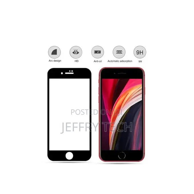 iPhone SE 2020 0.33mm 9H 2.5D Tempered Glass Film