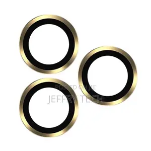 Golden Shield Series Camera Lens Film for iPhone 13 Pro / 13