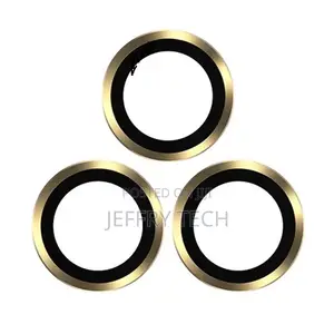 Golden Shield Series Camera Lens Film for iPhone 13 Pro / 13