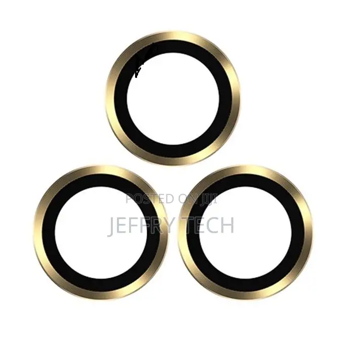 Golden Shield Series Camera Lens Film for iPhone 13 Pro / 13