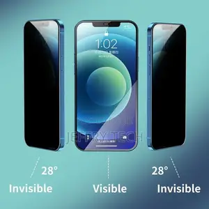 Privacy Screen Protector Anti-Spy Tempered Glass iPhone 12 /