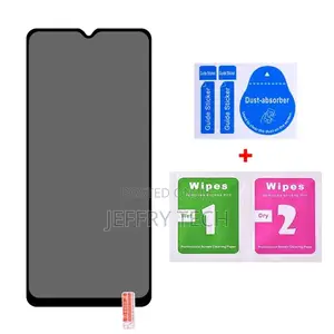 Anti-Peeping Tempered Glass Film for Samsung Galaxy A12 / On