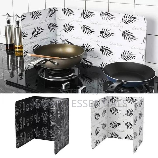 Oil Splash Protector Foldable Aluminium Foil